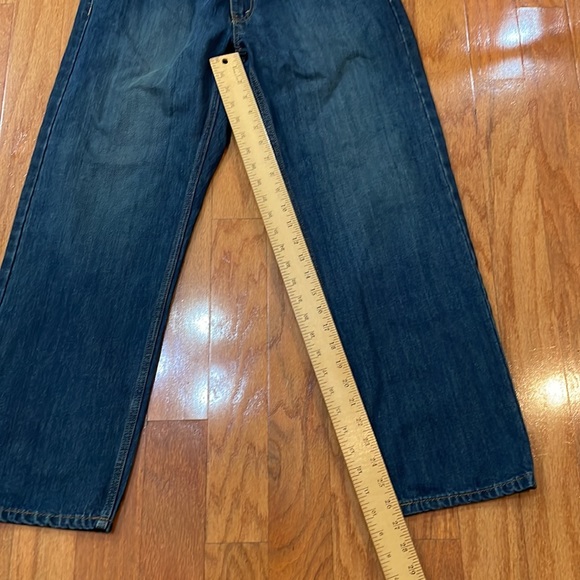 Levi’s Strauss & co 550 NWT 31 x 27 Size 11 Husky Blue Jeans NWT Relaxed Fit - Picture 10 of 12